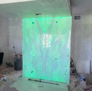 Wall Light Panel - RGBW - FOR STEAM SHOWER