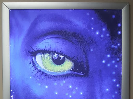 LED Snap Frame - "Avatar" Movie Poster