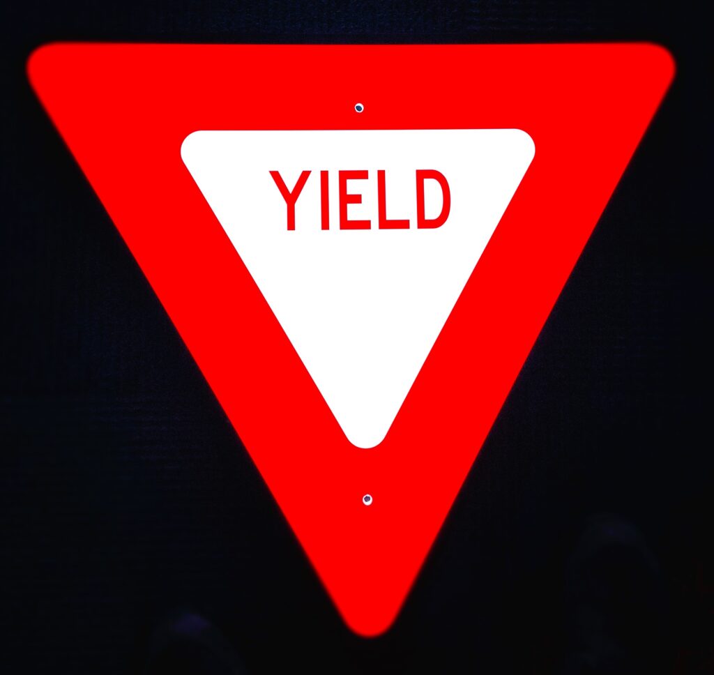 LED Yield Sign