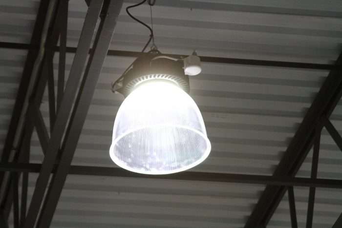 warehouse’s LED light lighting