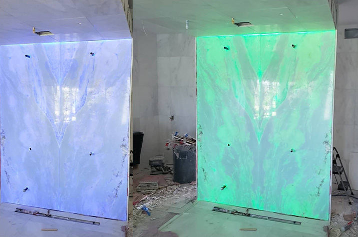 Marble-Wall-RGBW-Led Backlight Panel